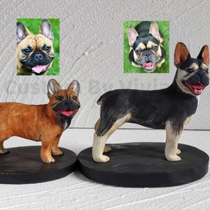 Custom Dog Sculpture, Dog Figure, Custom Pet 3D Portrait, Pet Memorial Gift, Pet Loss Gift, Dog Gift For Dad, Personalized Father Day Gifts