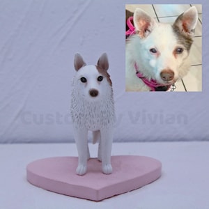 Personalized custom pets Pets wedding cake topper, Dog cake topper Wedding cake topper Pets birthday wedding cake topper with dog, cat Husky