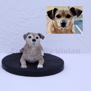 Custom Dog Statue, Bespoke Dog Figurine, Personalized Dog Sculpture, Dog Demise Keepsake, Dog Replica, Dog Miniature, Dog Mom Dad Gift