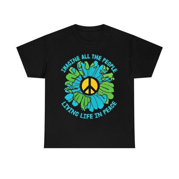 Imagine Peace Short Sleeve Tee main image 0