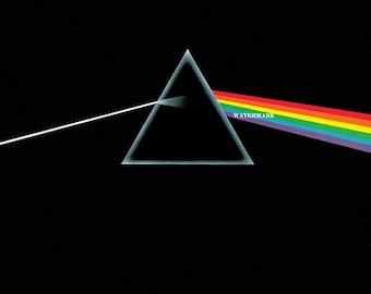 Vintage Pink Floyd The Dark Side of the Moon Vinyl LP Record