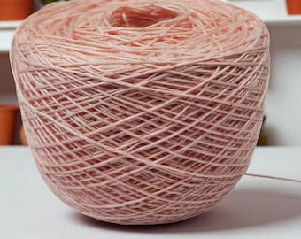 Mercerized Cotton Yarn 500g: Lace Crochet Thread for Summer Knits