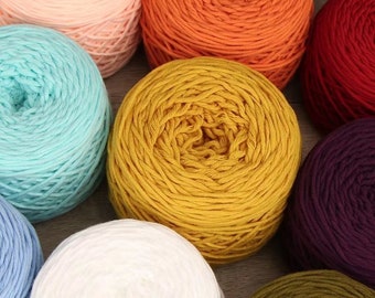 Tufted Cotton Yarn 8 Strands 200 Meters Art Milk for Embroidery Rug Crochet Hook Thread Wholesale Knitting Material Studio Workshop