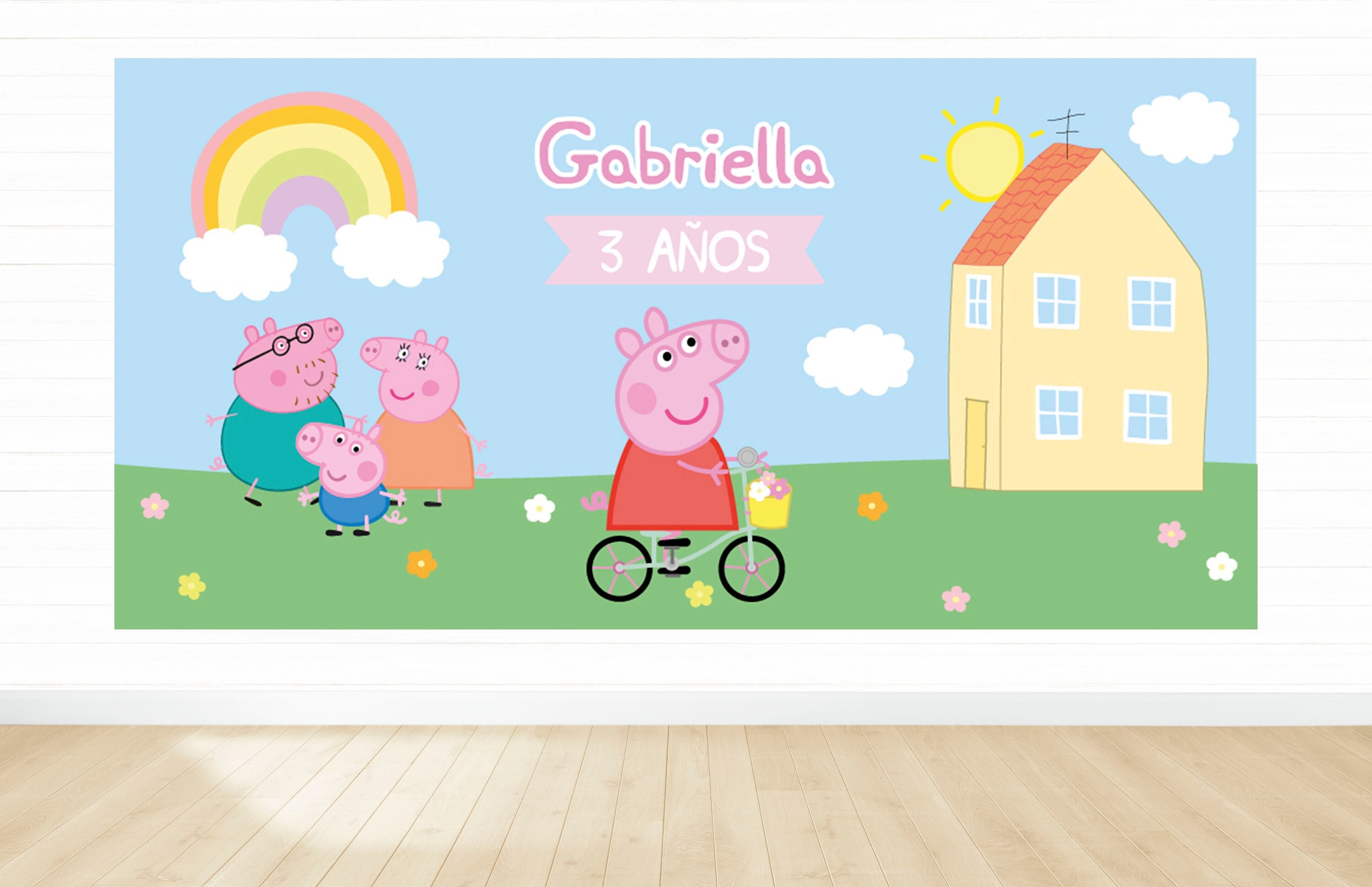 Peppa pig picture - Etsy México