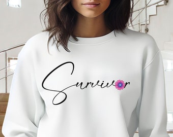 Thyroid Cancer Survivor Sweatshirt, Thyroid Cancer Awareness Sweatshirt, Thyroid Cancer Warrior, Thyroid Cancer Sweater, Thyroid Gift