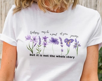 Epileptic Seizure Shirt, Epilepsy Awareness Shirt, Epilepsy Warrior, Motivational Epilepsy Shirt Gift, Embrace Neurodiversity Shirt