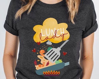 Lunch Lady Squad Shirt Cafeteria Crew Shirt Lunch Lady T Shirt Lunch Lady T-Shirt Lunch Lady Tshirt Lunch Lady Tee School Lunch Lady Shirt