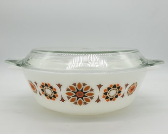 JAJ PYREX キャセロール セット ヴィンテージ JAJ パイレックス チェッカーズ キャセロール皿：ミッド