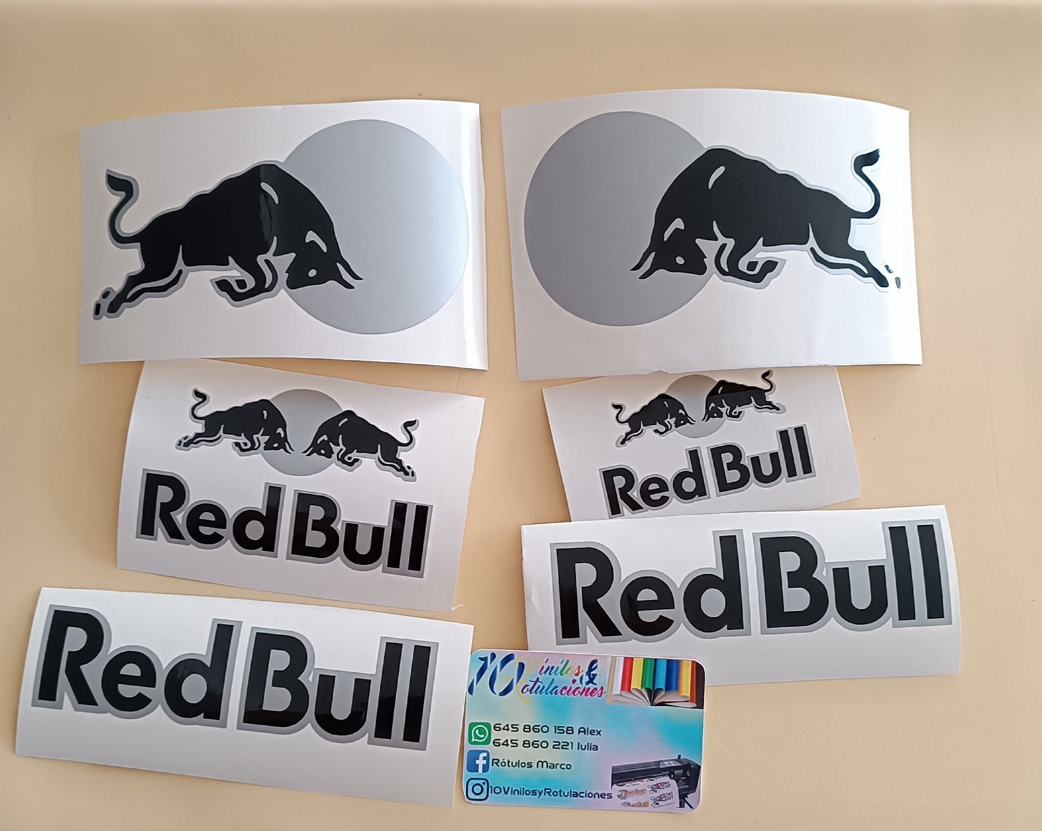 Planche sticker RED BULL – INFINITY GRAFIC