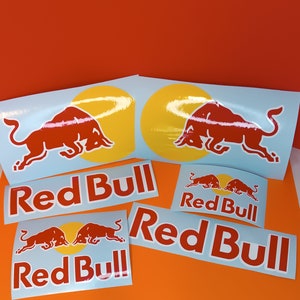 Red Bull Stickers for Sale