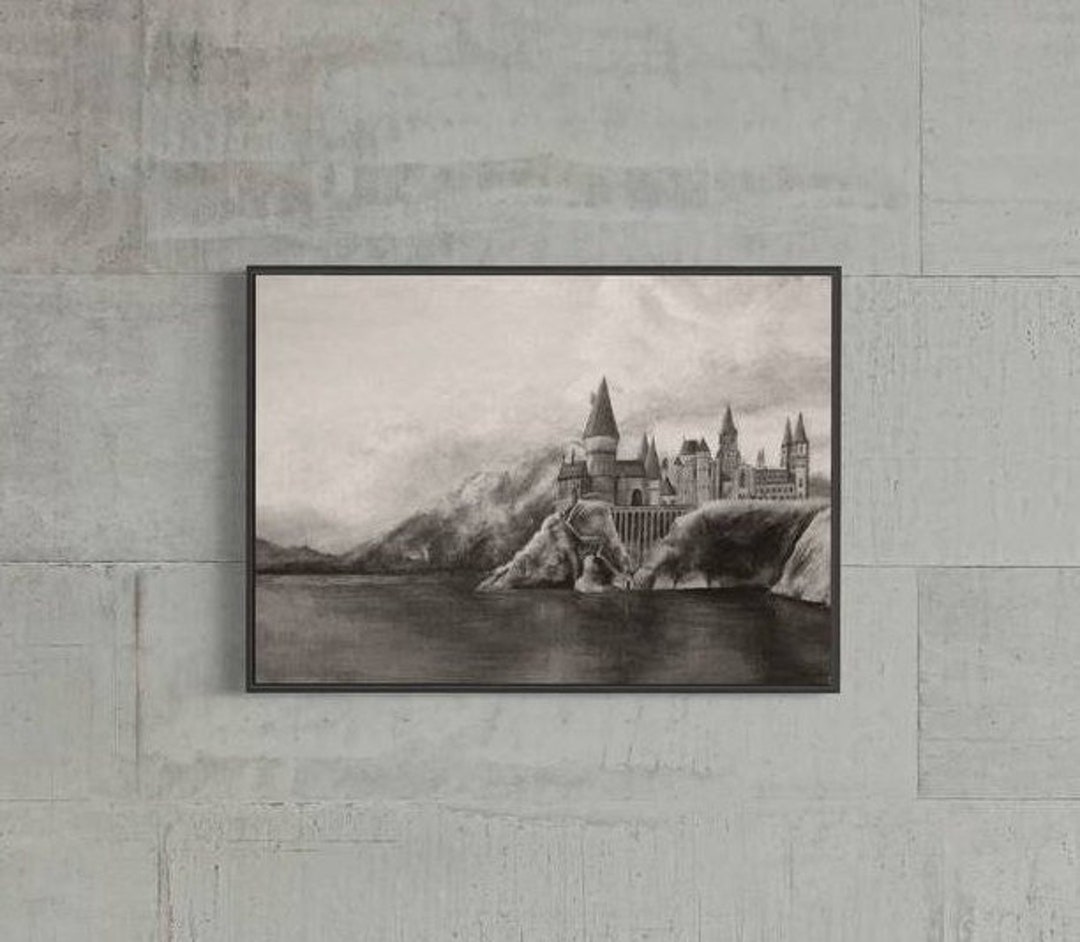 Dark Blue Nursery Wall Decor, Boy Nursery Printables, Magic Wizard