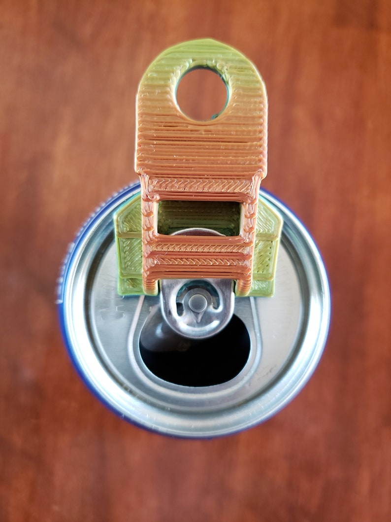 Pop N Cover. 6 Pack Reusable Soda Can Opener and Closure. Drink Saver