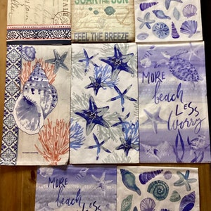 Beach/Ocean/Sea Paper Napkin Set