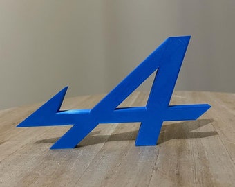 Logo Alpine - Impression 3D