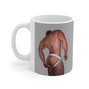 Jock Butt Mugs - The STRAP Adjustment