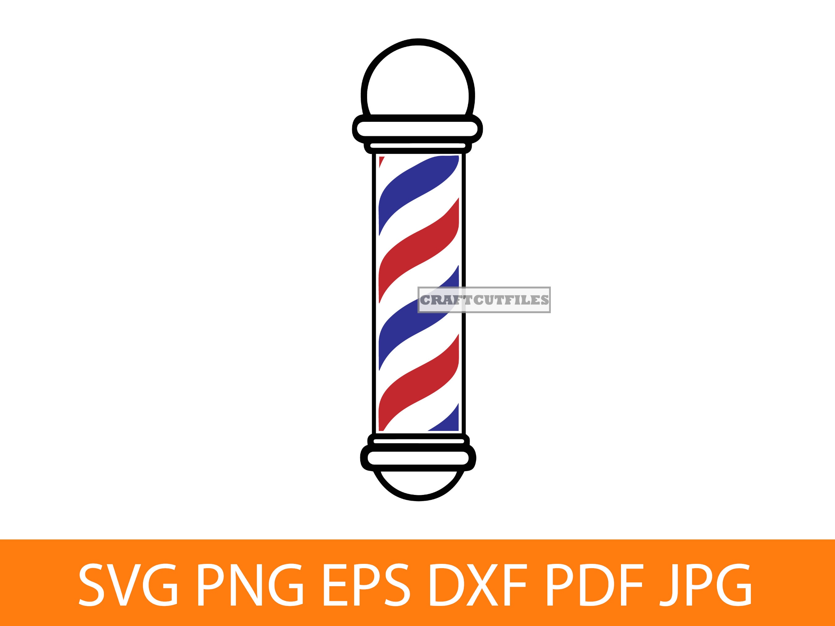 Barber Pole SVG PNG, Barber Shop SVG, Barber Pole Clipart, Barber Pole  Files For Cricut, Barber Pole Cut Files For Silhouette, Dxf, Vector, image size:2700x2025