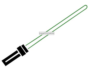 Lightsaber SVG PNG DXF, Jedi Svg, Lightsaber Clipart, Lightsaber Files For Cricut, Lightsaber Cut Files For Silhouette, Lightsaber Vector