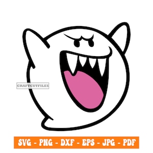 Boo SVG, PNG PDF, Boo Clipart, Boo Vektor