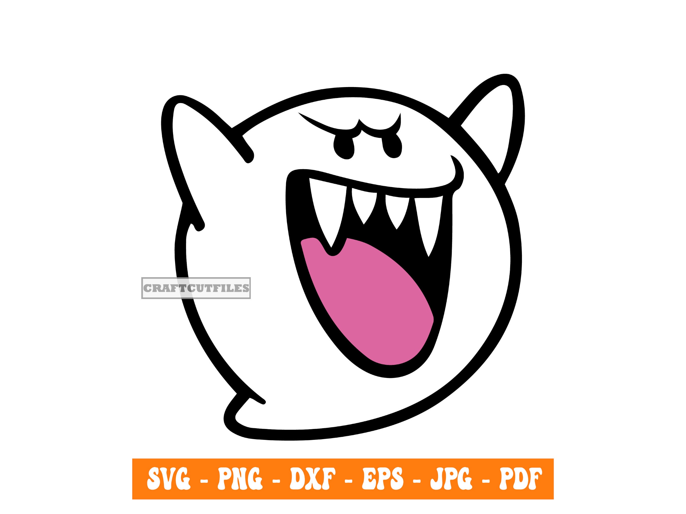 Boo SVG PNG PDF, Boo Clipart, Boo Vector - Etsy