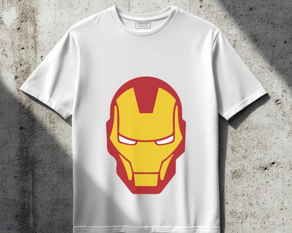 アイアンマン #2 SVG、アイアンマン ヘッド SVG、アイアンマン マスク