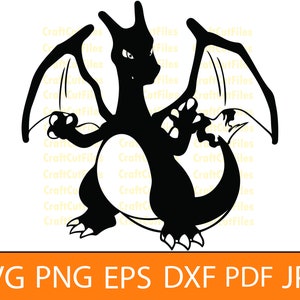 Charizard +2 SVG PNG DXF