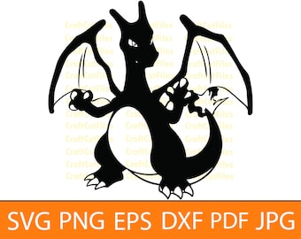 Glurak +2 SVG PNG DXF