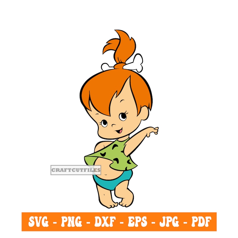 Pebbles Flintstone - Etsy