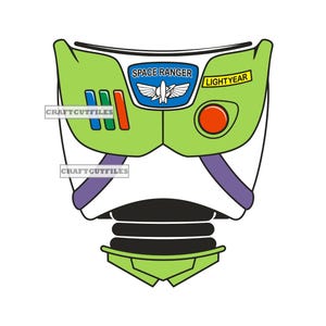 Buzz Lightyear Shirt SVG PNG, Buzz Lightyear Costume SVG, Toy Story Birthday Shirt Svg, Two Infinity and Beyond Svg, Cricut & Silhouette