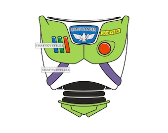 Buzz Lightyear Shirt SVG PNG, Buzz Lightyear Costume SVG, Toy Story Birthday Shirt Svg, Two Infinity and Beyond Svg, Cricut & Silhouette