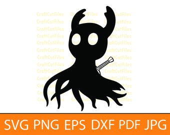 Hollow Knight +2 SVG, Hollow Knight Clipart, Hollow Knight PNG, Hollow Knight Cricut Cut Files For Crafters, Print Files, Dxf, Vector, Pdf