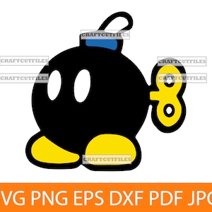 Bomba SVG PNG DXF