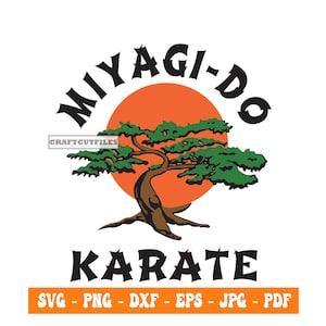 Miyagi Do Cobra Kai Karate Kid SVG PNG DXF gelaagd