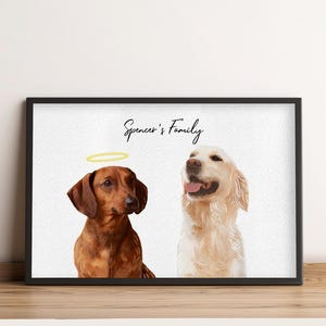Pet Into Watercolor Print – Custom Dog or Cat Art, Small Pet Drawing, Personalized Pet Keepsake