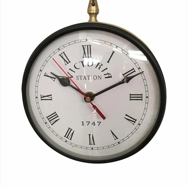 Copper Wall Clock Etsy UK