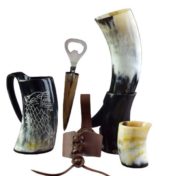 Drinking Horn Etsy