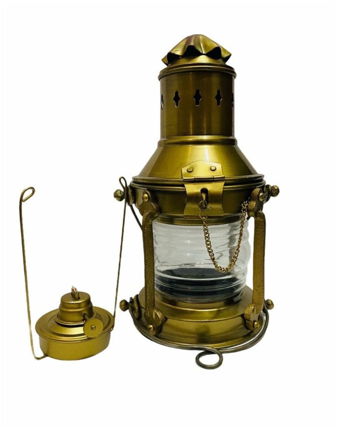 Nautical Marine Antique Finish Oil Lamp Boat Ship Lantern Best Gift Mothers Day Fathers Day