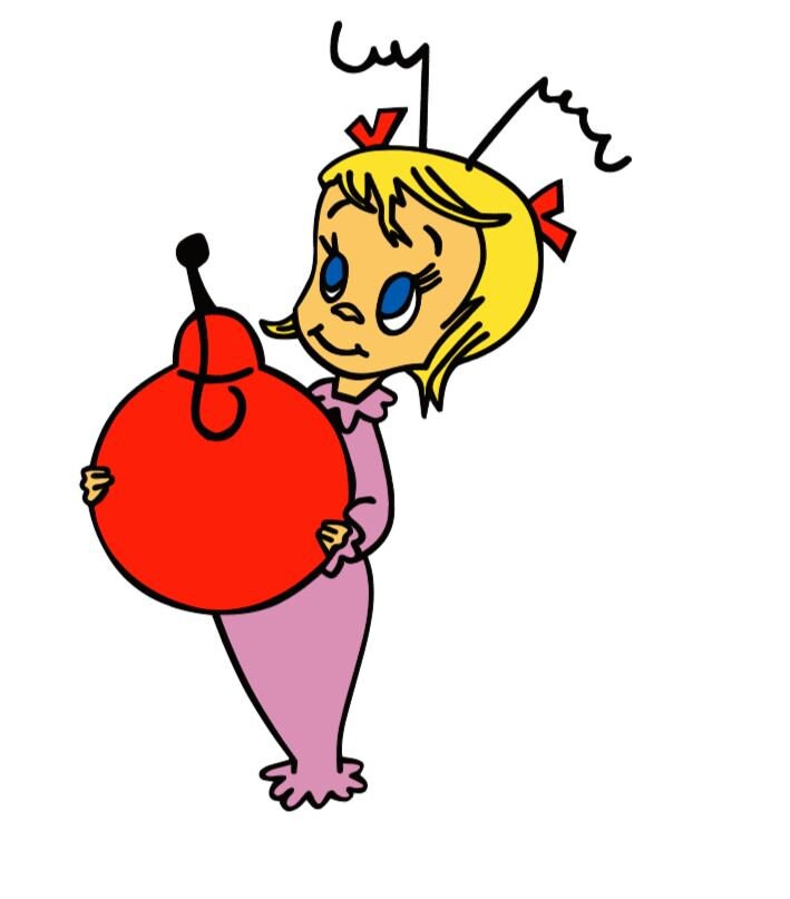 Grinch Cindy Lou Who en color y blanco y negro SVG - Etsy México Grinch Cindy Lou Who en color y blanco y negro SVG - Etsy México