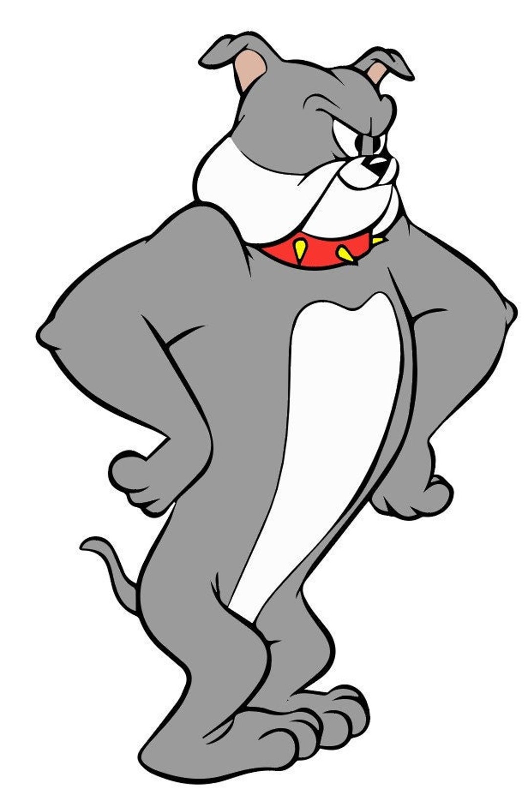 Spike Dog Animal Cartoon SVG Color Black and White Etsy