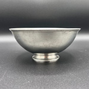 JUST ANDERSEN PEWTER Bowl, Antique Art Deco by Just Denmark | Nr  Danish Collectors pewter