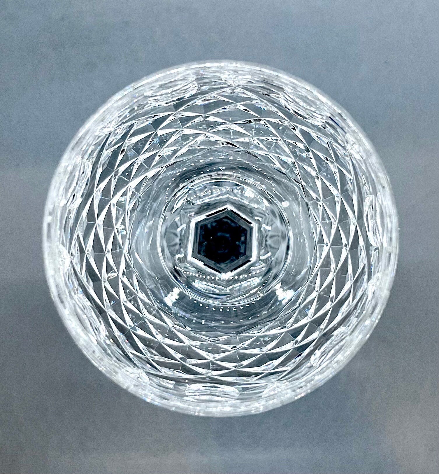 WATERFORD CRYSTAL WINE Glasses, Retired Kenmare Pattern Vintage Cut