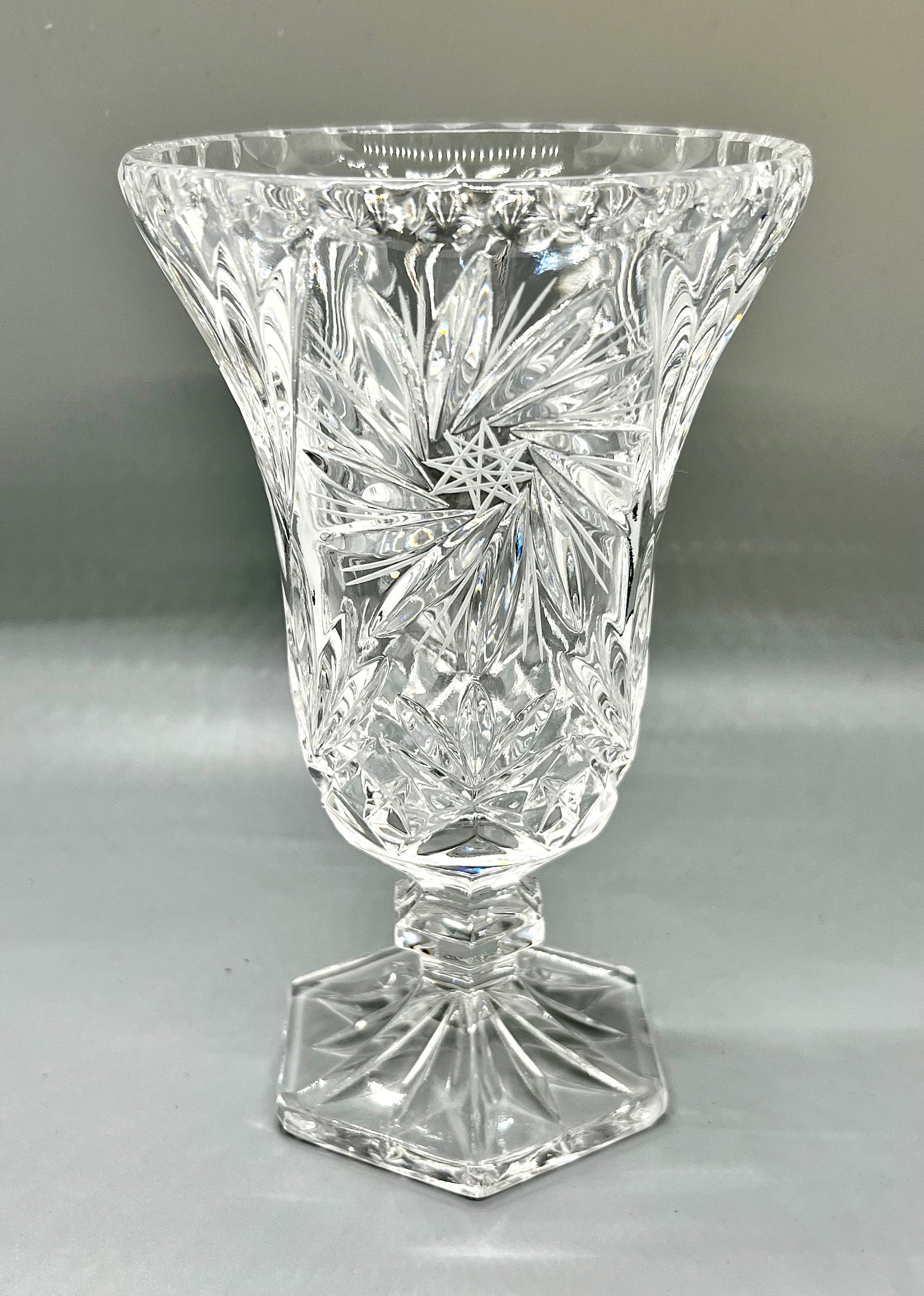 Waterford crystal bud vase: 386,000 ppm Lead (39% Lead)! Crystal items can  passively create Lead dust in your home.