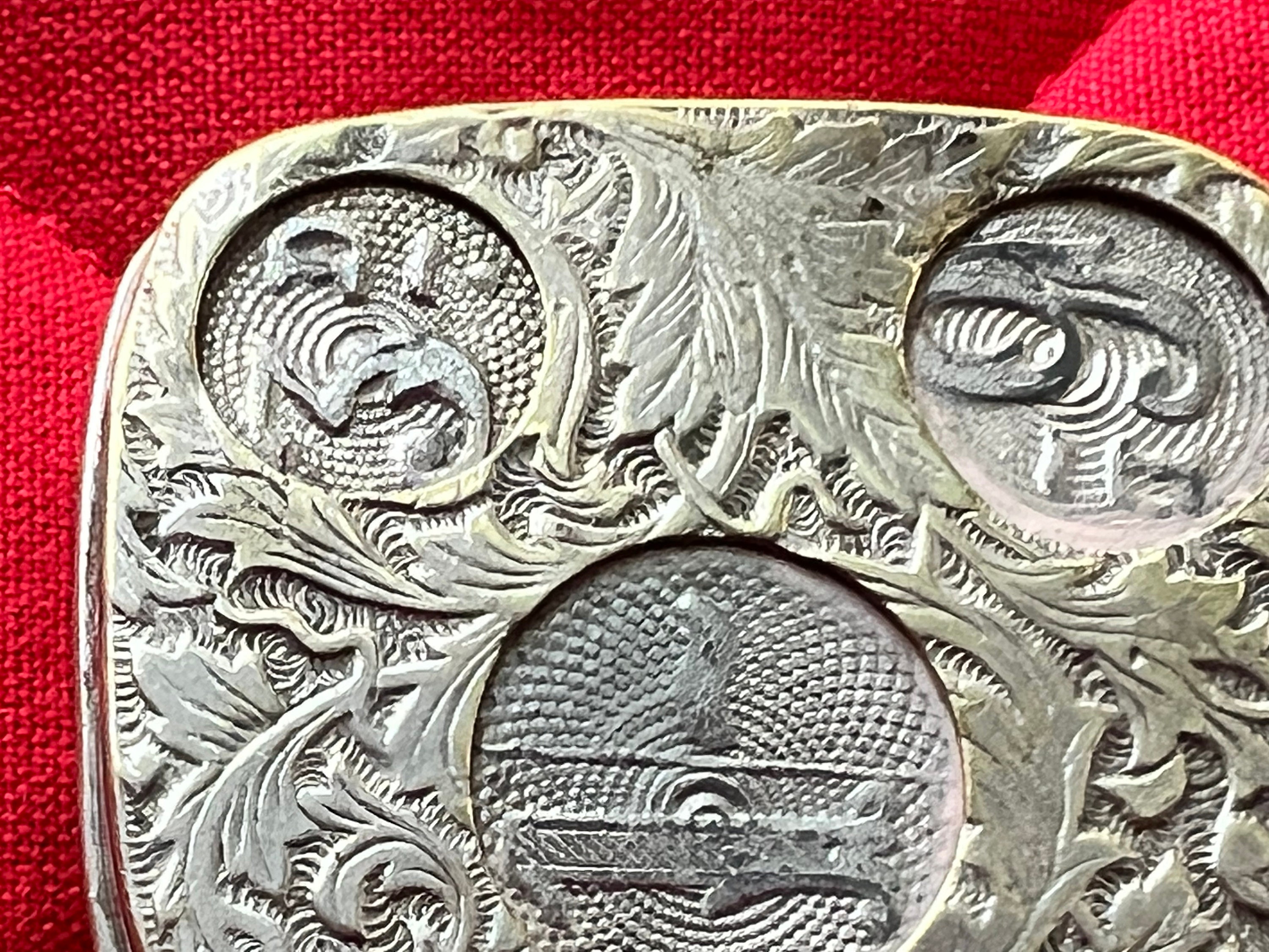 ANTIQUE COIN HOLDER Antique Silver Coin Purse Sovereign Etsy UK