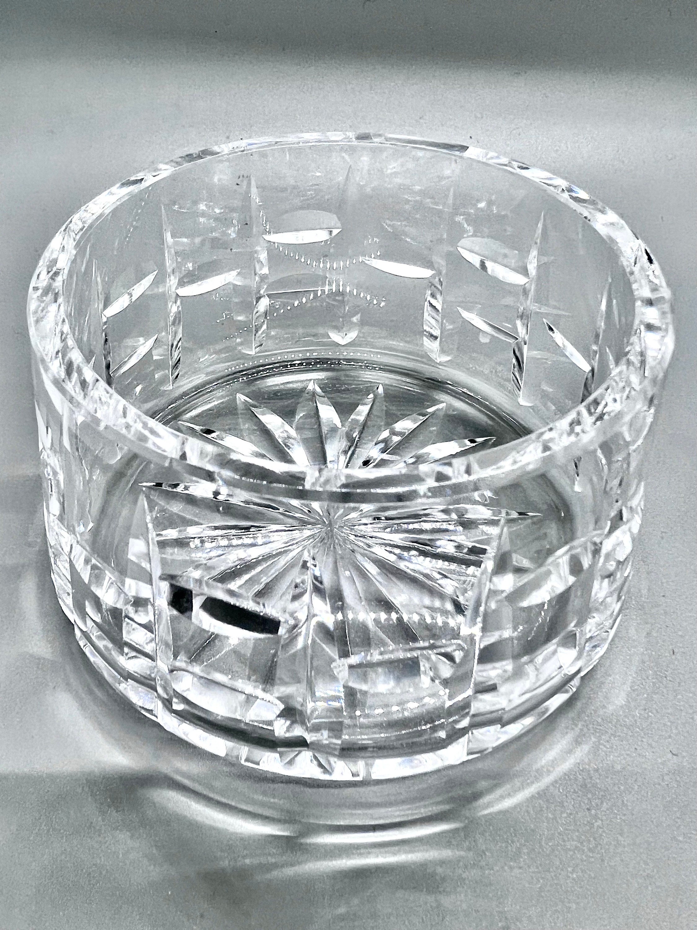 WATERFORD CRYSTAL Sugar Bowl & Milk Jug in the Vintage Tralee Pattern, Cut Crystal Sugar Bowl