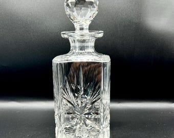 Vintage Edinburgh Crystal Decanter – Star of Edinburgh Scottish Barware