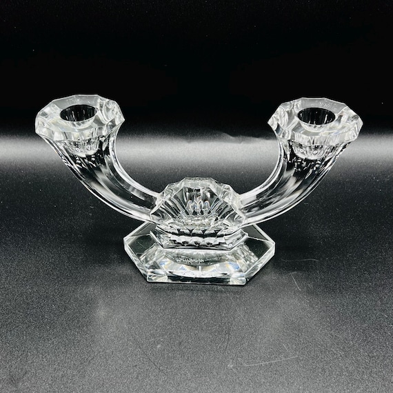 セール‼️リードクリスタル キャンドルホルダー 2個セット