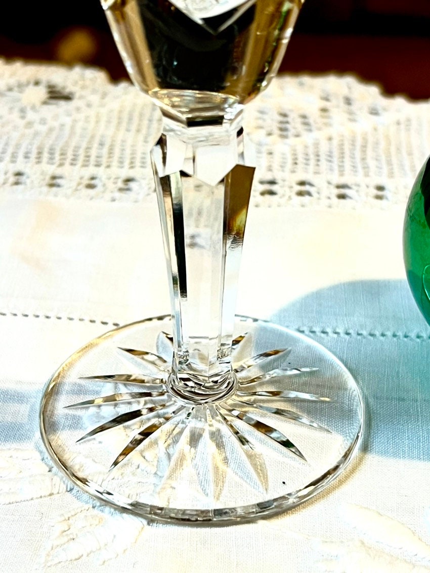 Vintage WATERFORD CRYSTAL Tyrone Pattern, 1 Signed Waterford Crystal