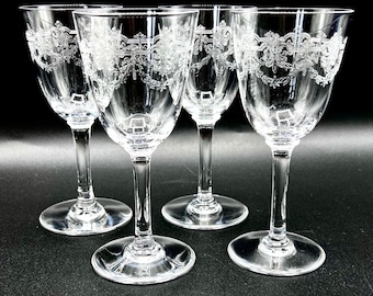 Old sea Antique wineglass アンティークワイングラス Old sea Antique