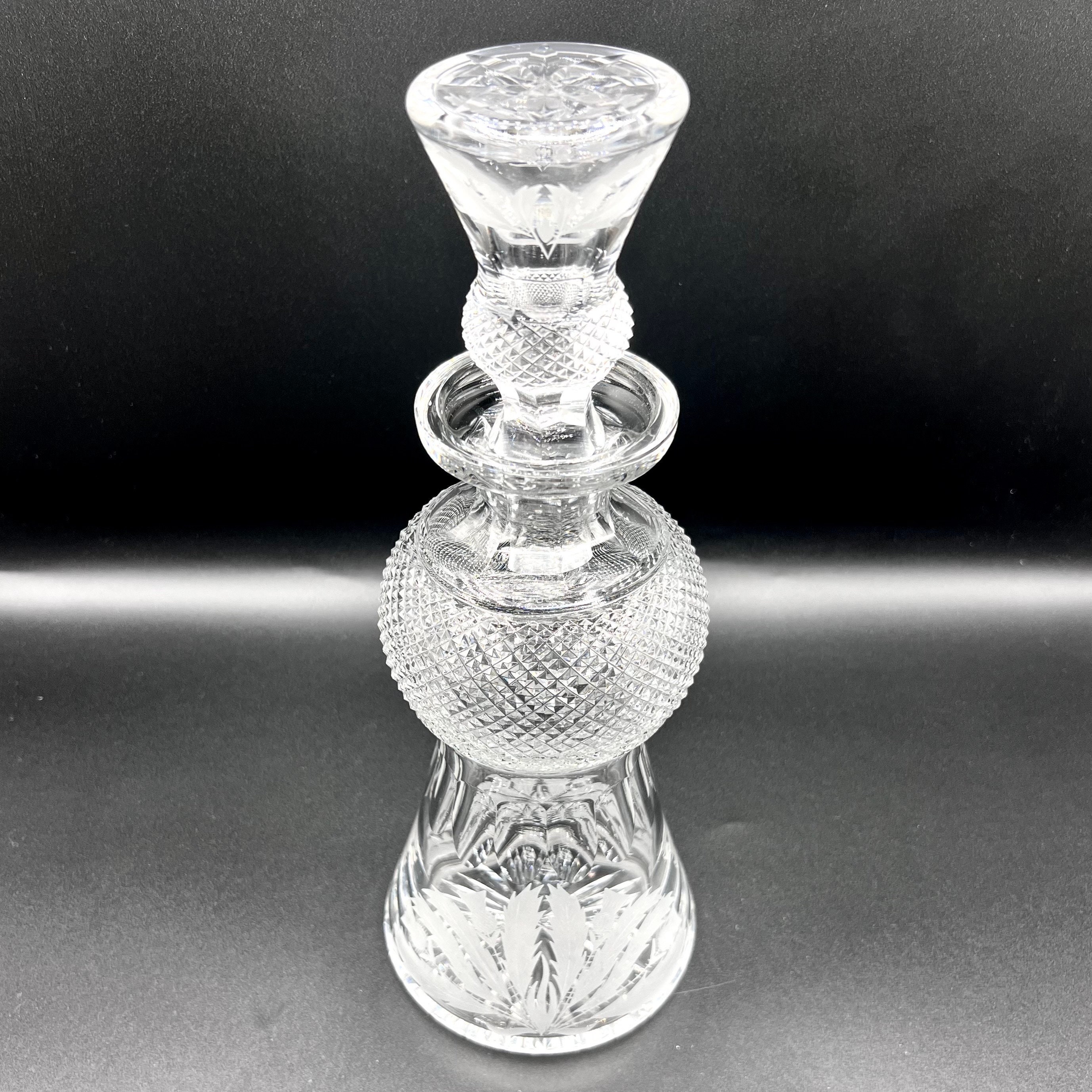 ヴィンテージ エディンバラ クリスタル デキャンタ セット