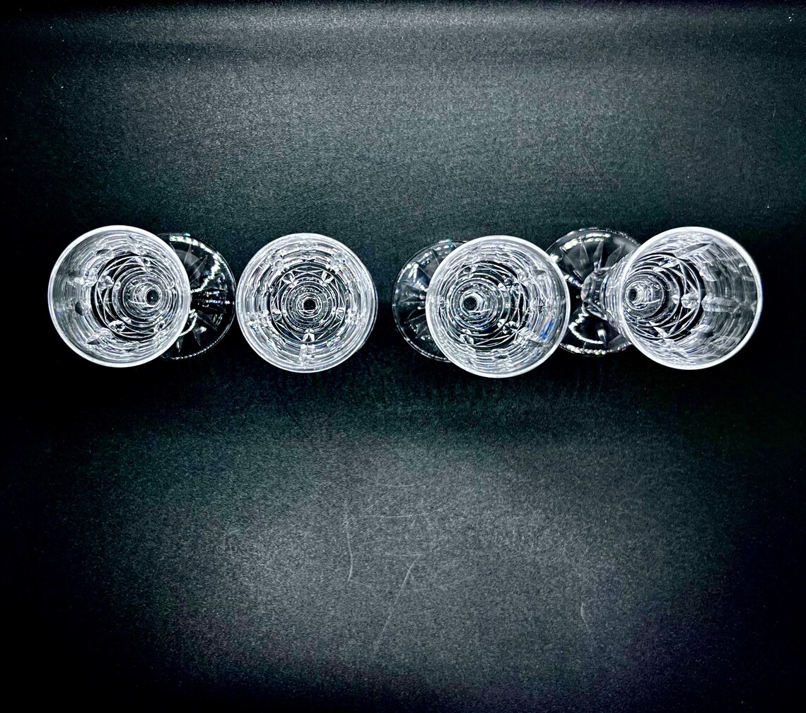 WATERFORD CRYSTAL Glasses 4 Vintage Waterford Kylemore Etsy Canada