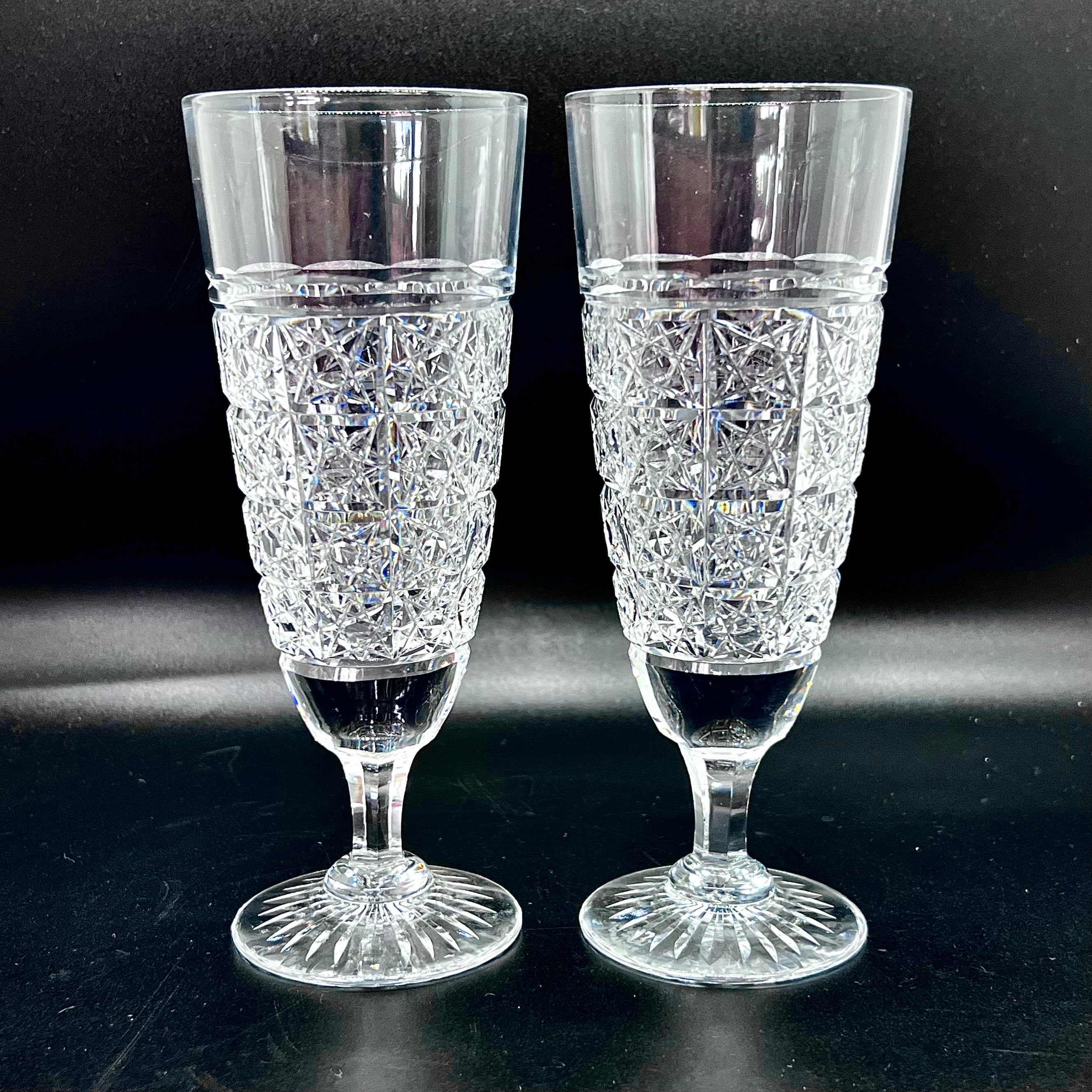 Thomas Webb Champagne Glass - Etsy